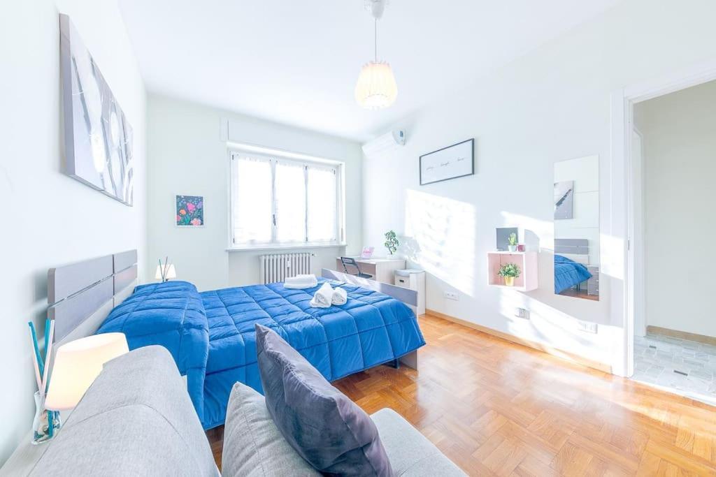 Navigli - Downtown - Duomo Spacious Two Bedroom Apartment - Close To Metro - Ac - Wi-Fi 밀라노 외부 사진